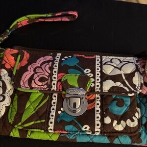 Vera Bradley Multicolor Floral Clutch